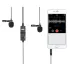 Boya BY-M1DM Dual Omni Directional Lavalier Microphone